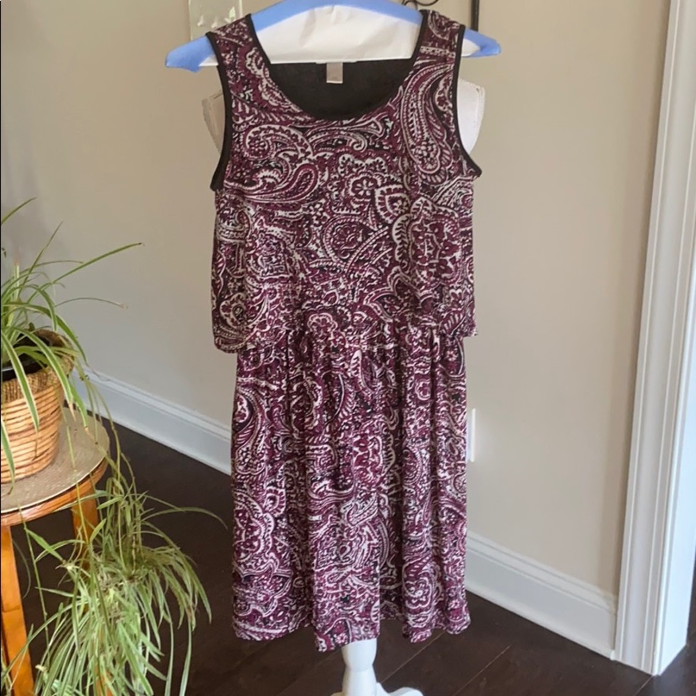 LOFT sleeveless dress